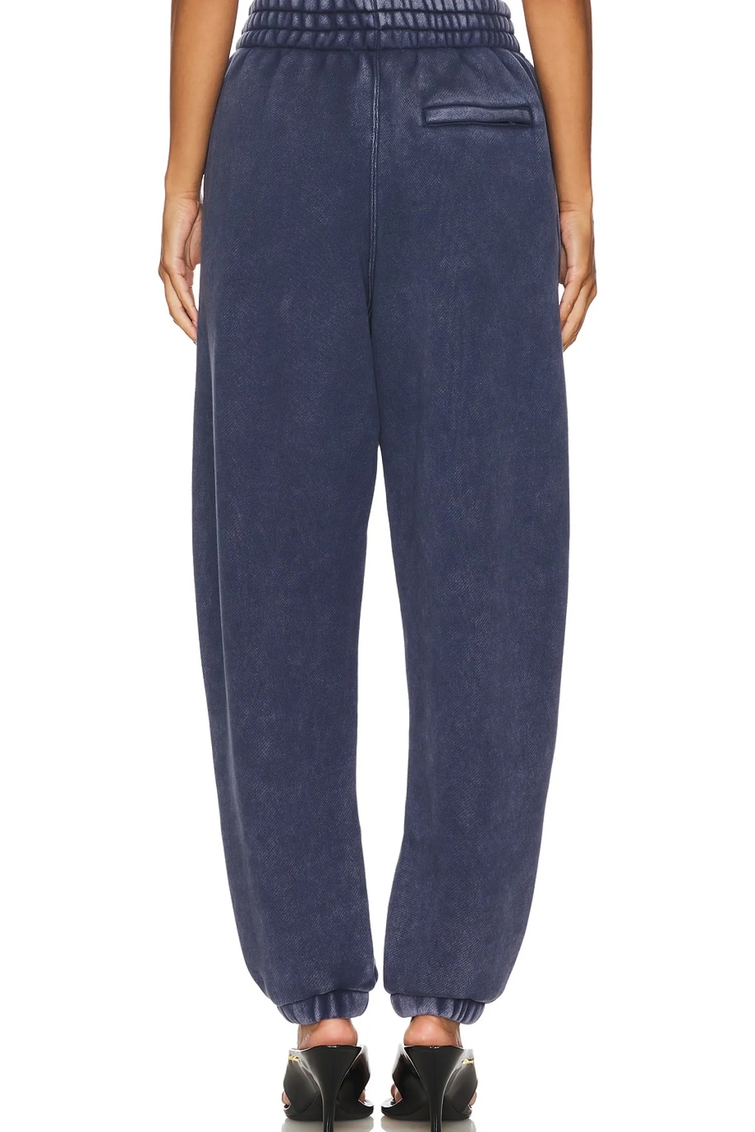 Women Alexander Wang Pants|Matching Sets>Essential Terry Classic Sweatpant Puff Paint Logo
