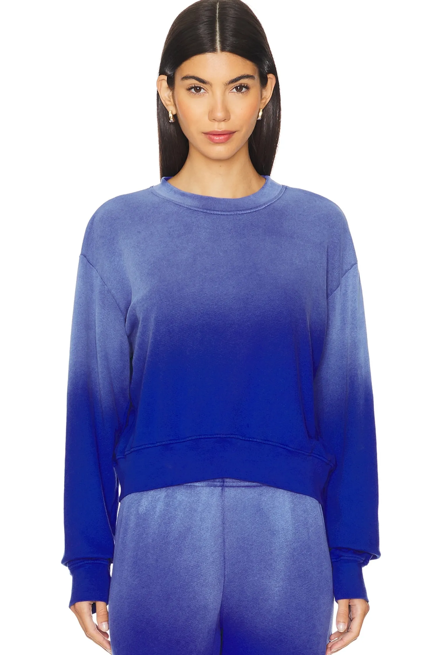 Women Michael Lauren Loungewear>Exon Drop Shoulder Pullover