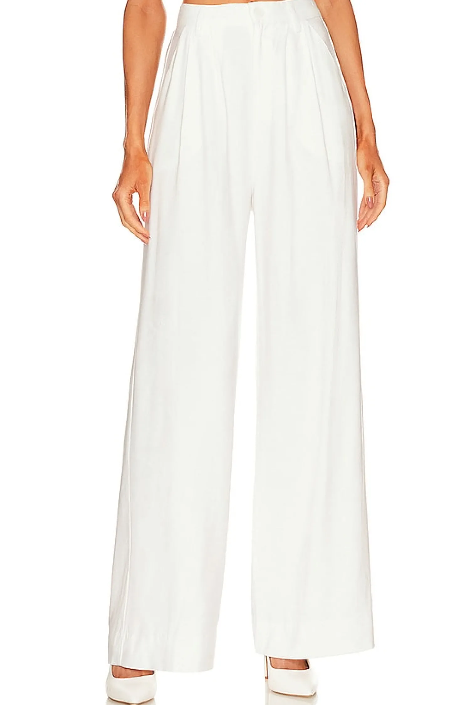 Women NONchalant Label Pants>Fabi Wide Leg Pant