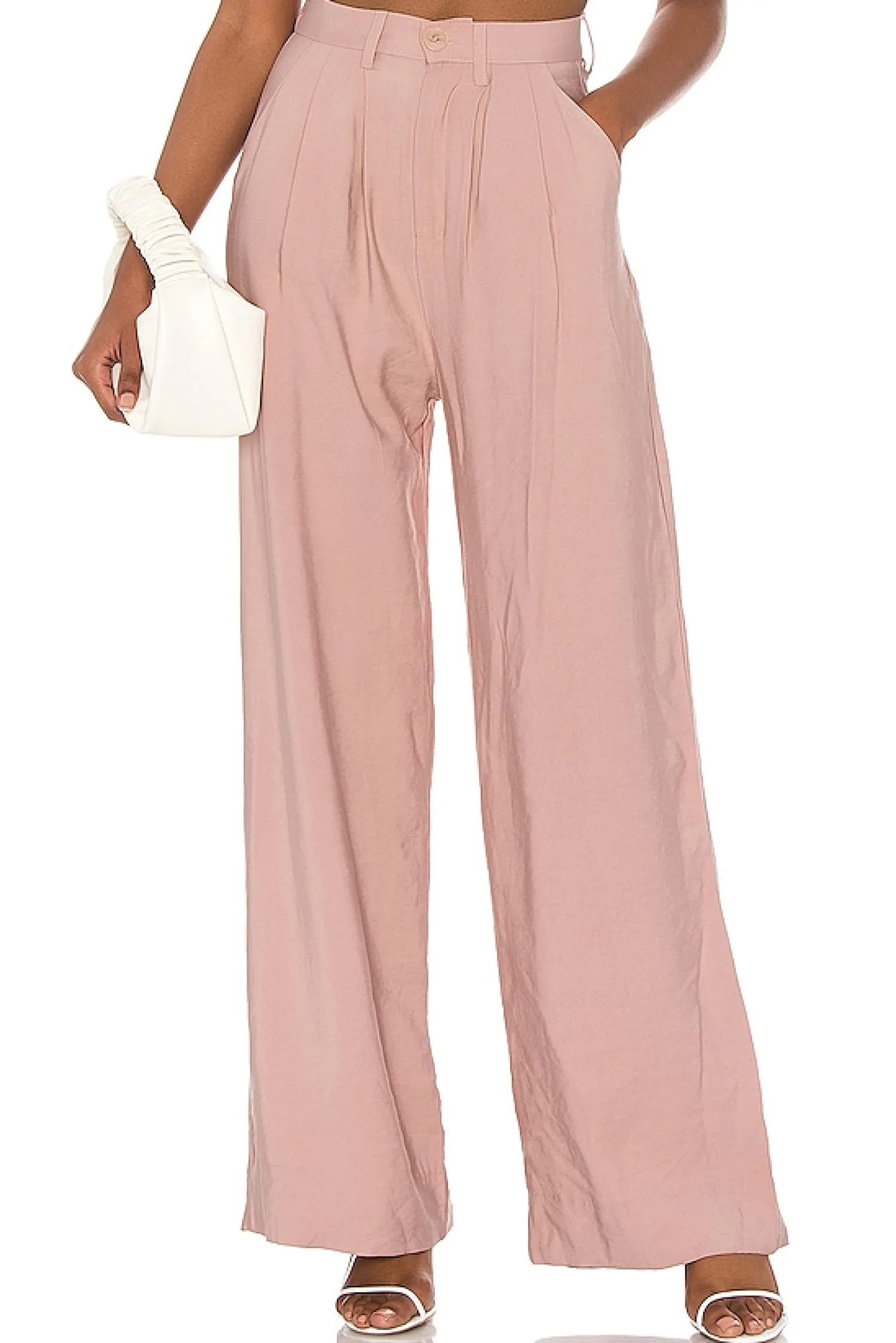 Women NONchalant Label Pants>Fabi Wide Leg Pant