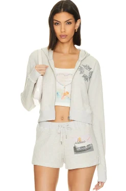 Women Boys Lie Loungewear>Fare Enough Thermal Zip Up