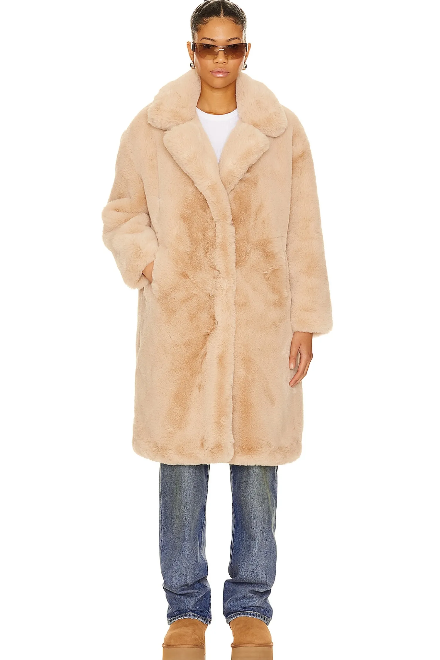 Women BLANKNYC Jackets & Coats>Faux Fur Coat