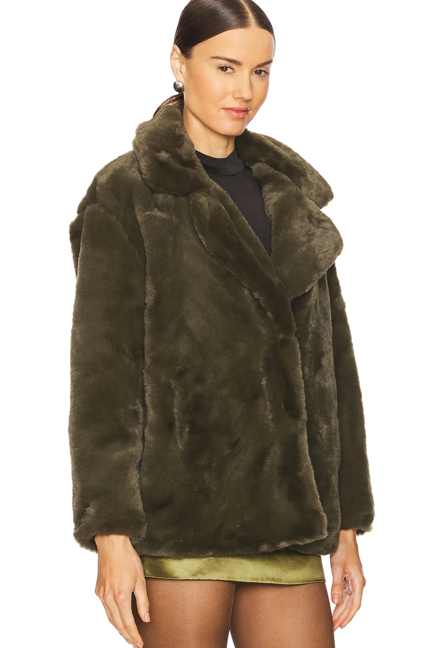 Women BLANKNYC Jackets & Coats>Faux Fur Coat
