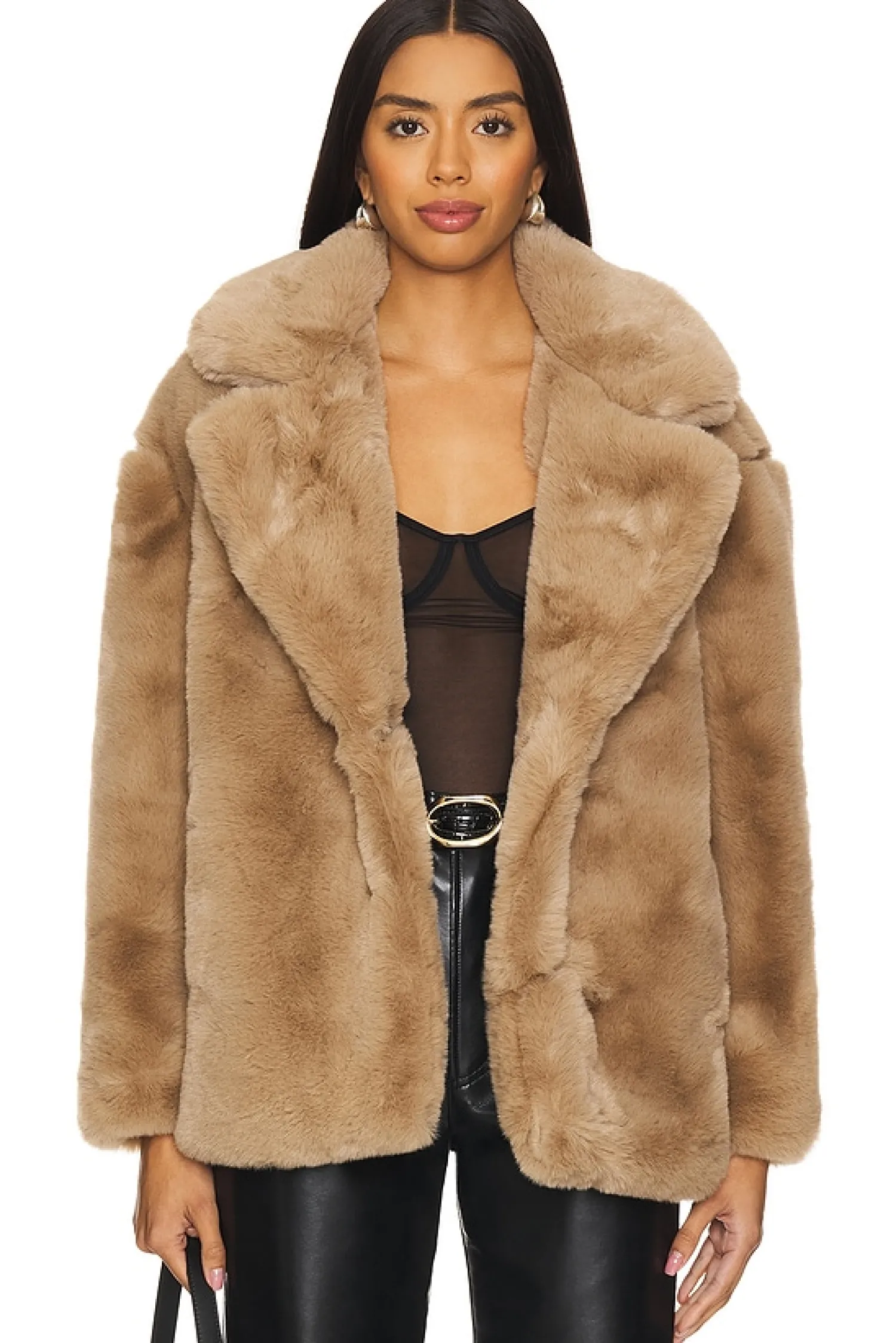 Women BLANKNYC Jackets & Coats>Faux Fur Coat