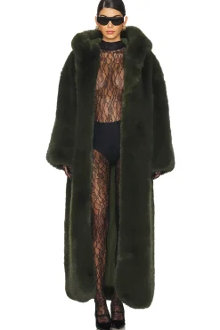 Women GIUSEPPE DI MORABITO Jackets & Coats>Faux Fur Coat