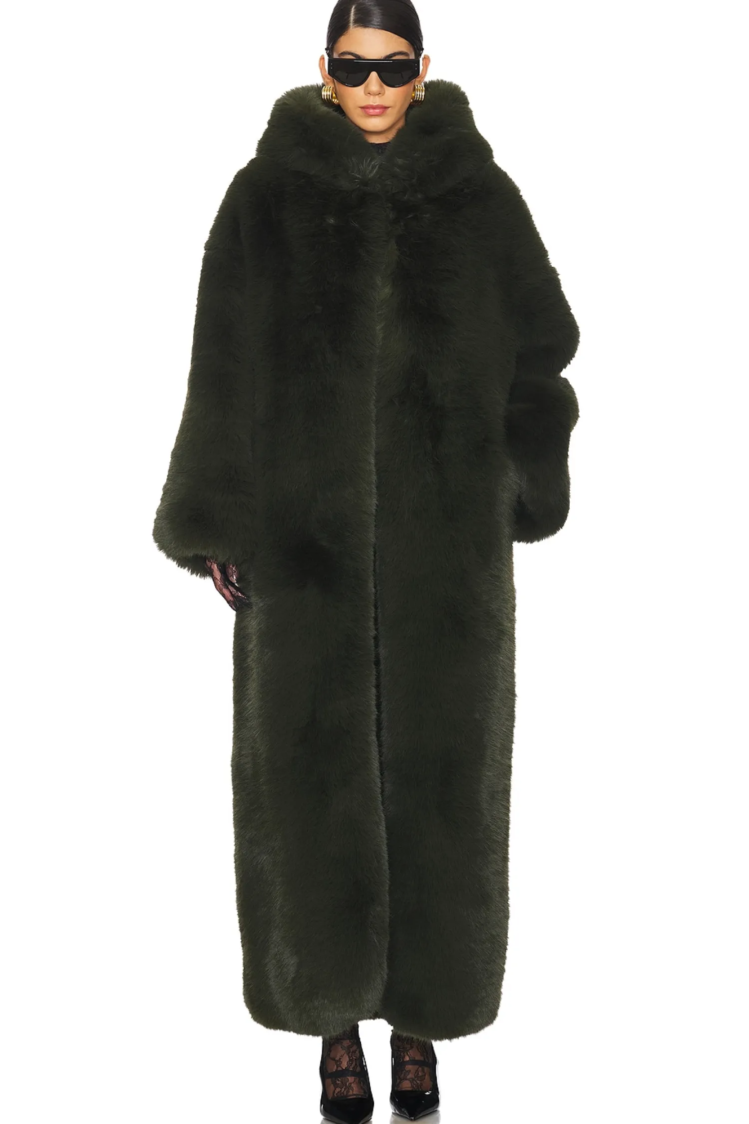 Women GIUSEPPE DI MORABITO Jackets & Coats>Faux Fur Coat
