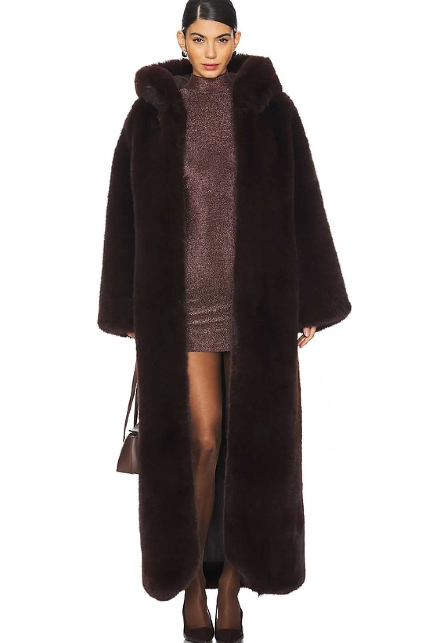 Women GIUSEPPE DI MORABITO Jackets & Coats>Faux Fur Coat