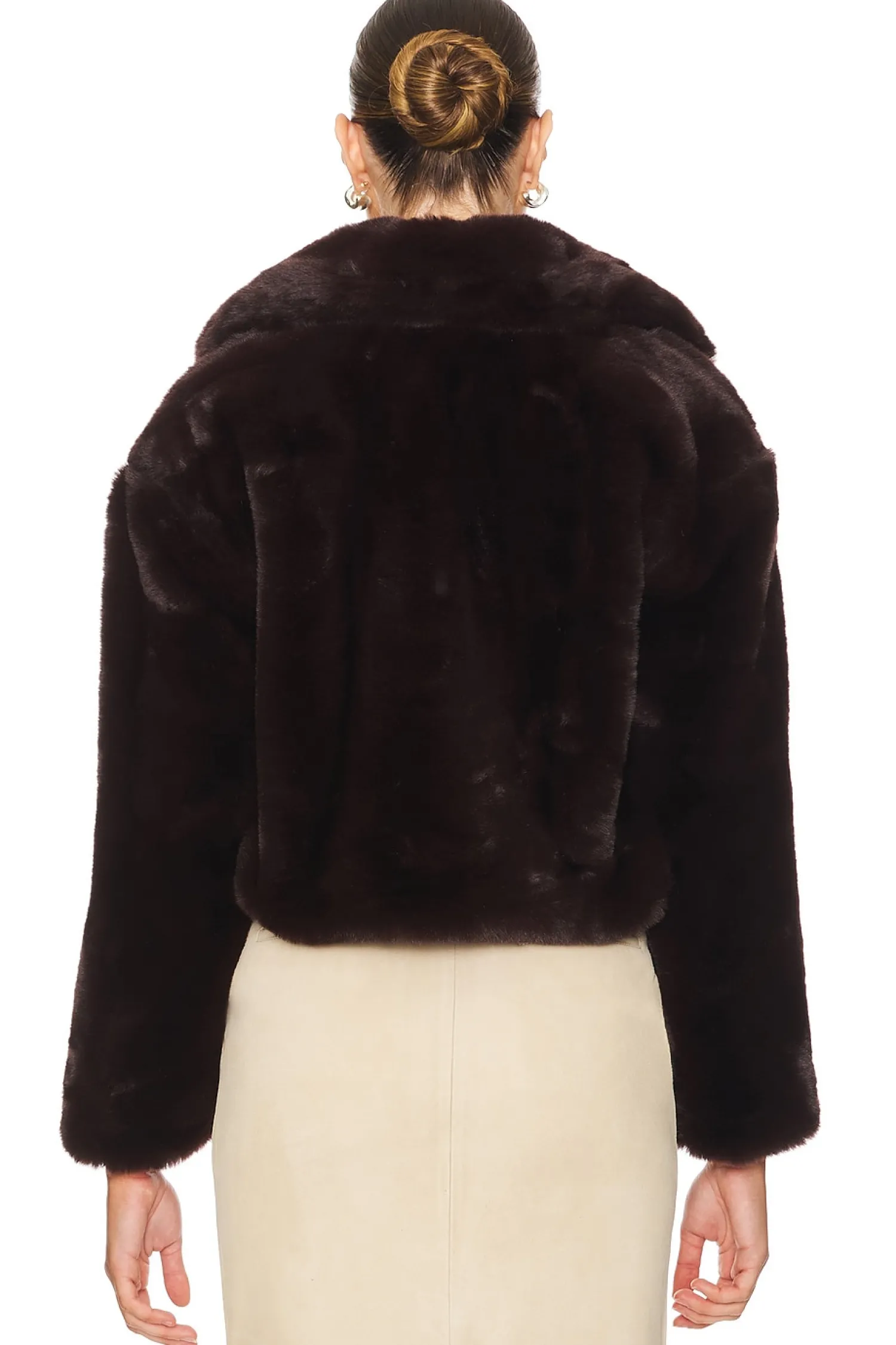 Women BLANKNYC Jackets & Coats>Faux Fur Jacket