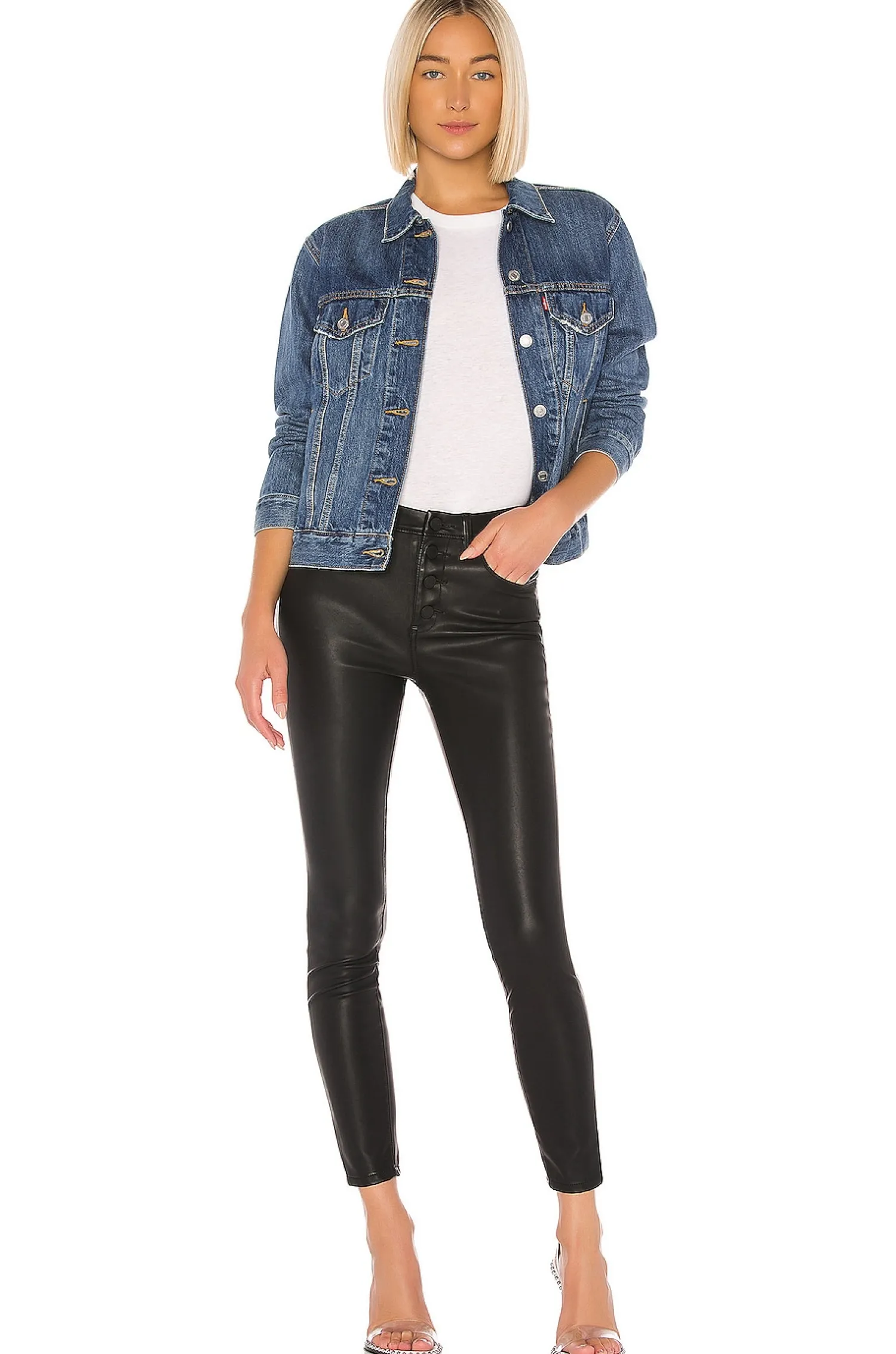 Women BLANKNYC Pants>Faux Leather Daddy Soda Pant