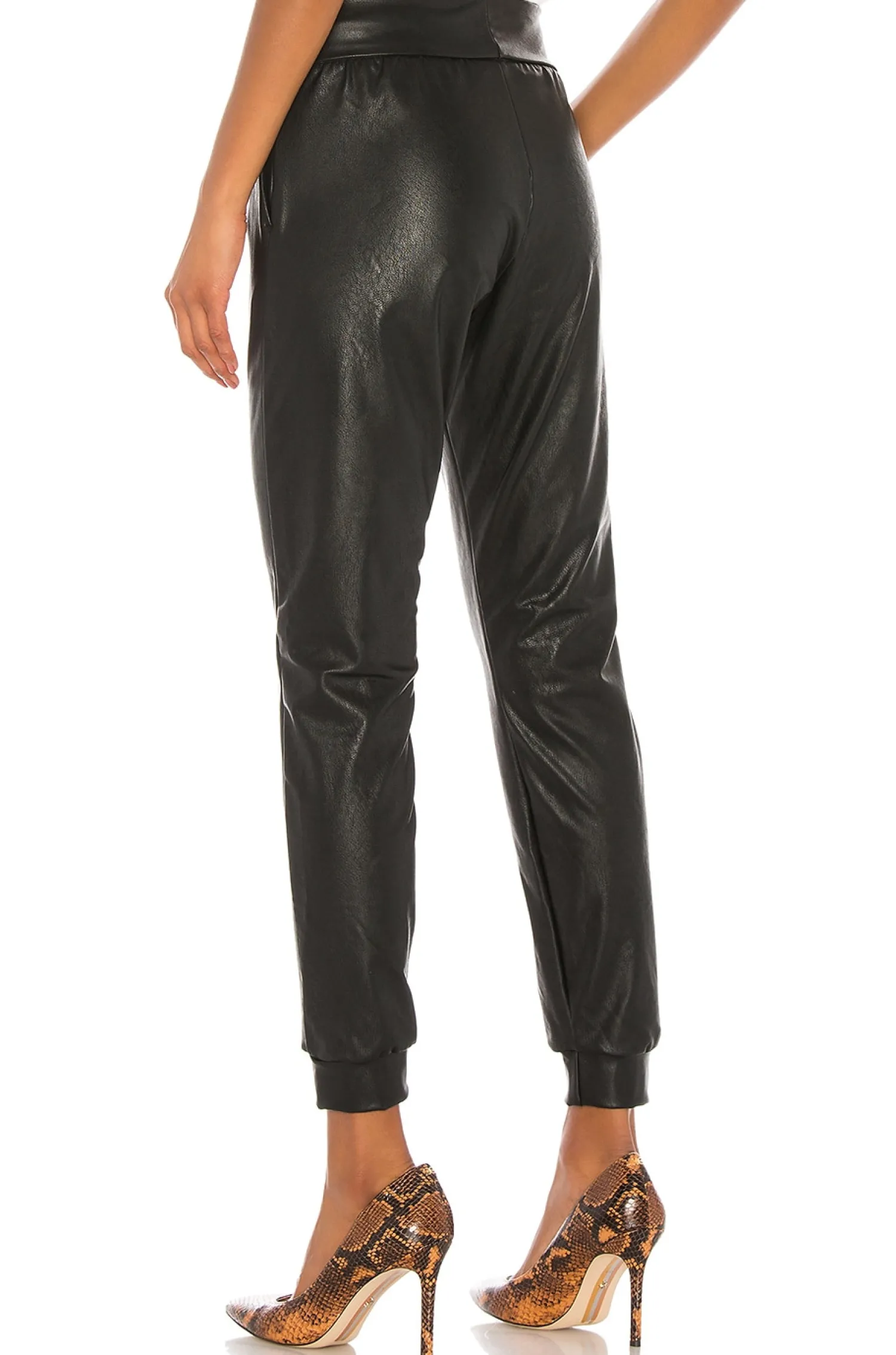Women Commando Pants>Faux Leather Jogger