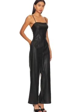Women BCBGeneration Jumpsuits>Faux Leather Jumpsuit