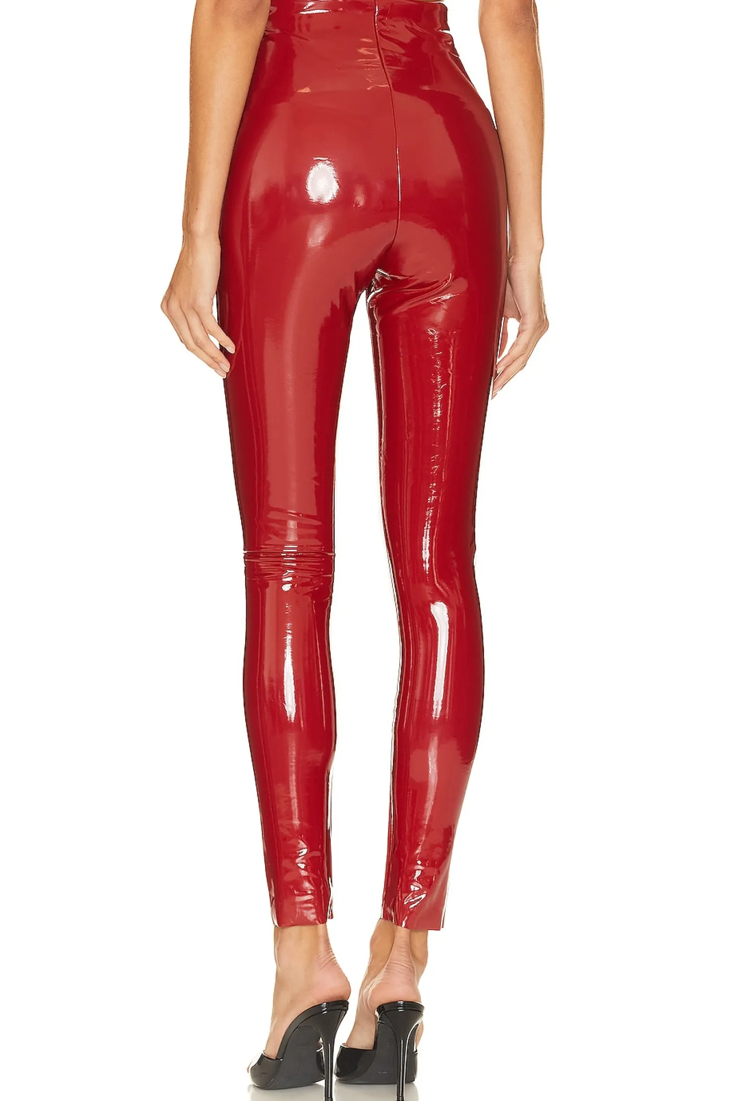 Women Commando Pants>Faux Patent Leather Legging