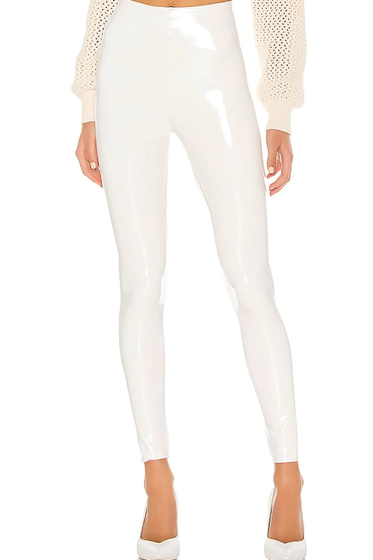 Women Commando Pants>Faux Patent Leather Legging