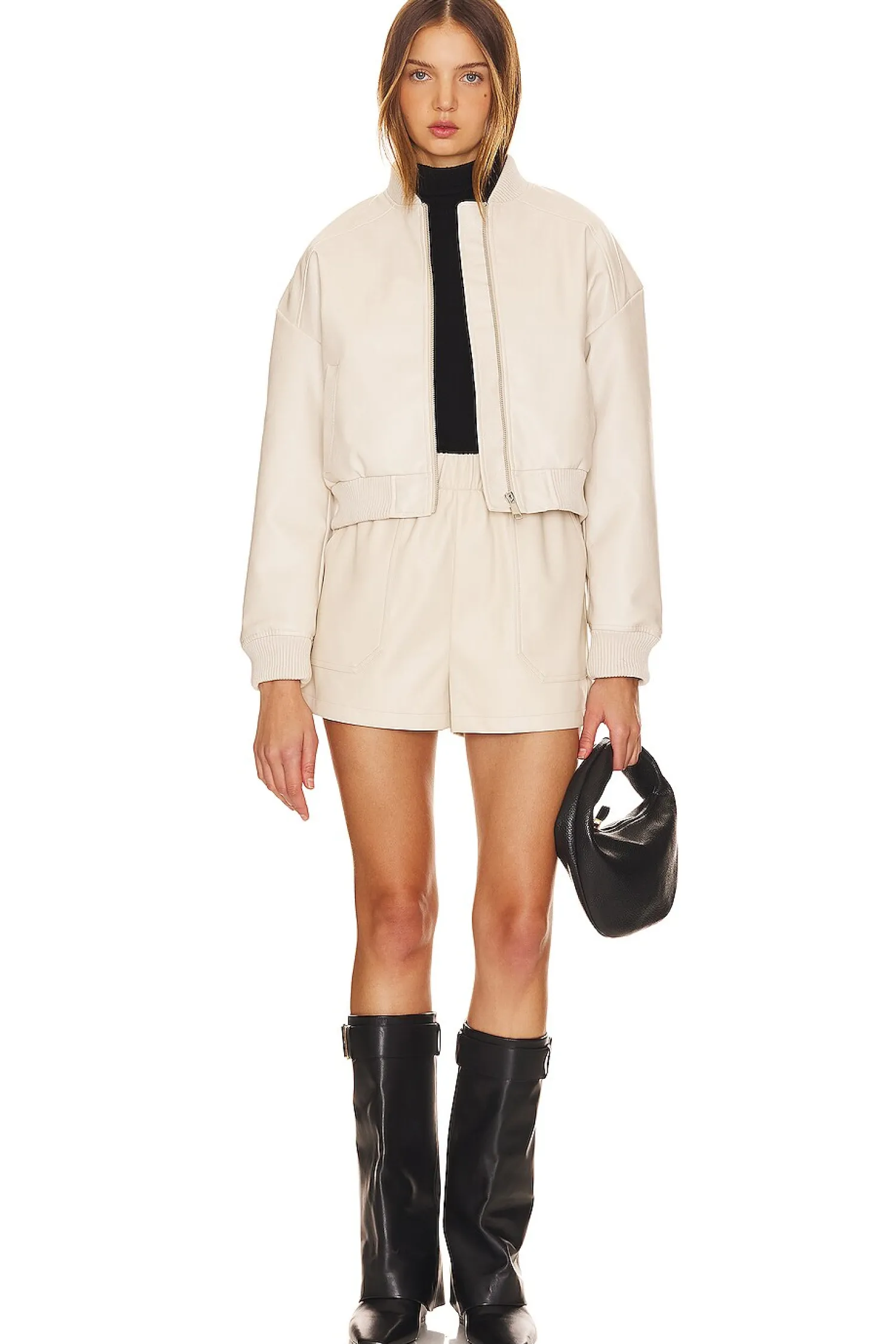 Women Steve Madden Matching Sets>Faux The Record Shorts
