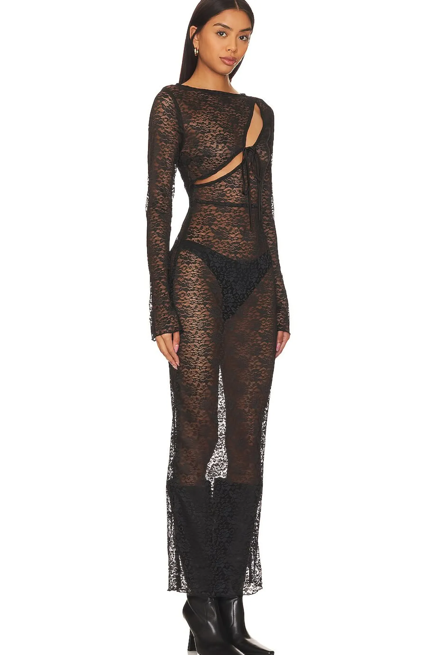 Women LIONESS Dresses>Fever Lace Maxi Dress