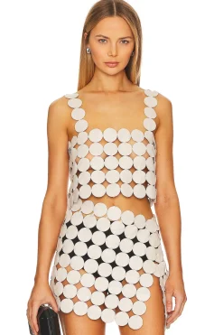 Women LAMARQUE Matching Sets>Finley Leather Top
