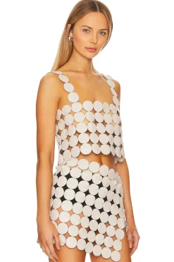 Women LAMARQUE Matching Sets>Finley Leather Top