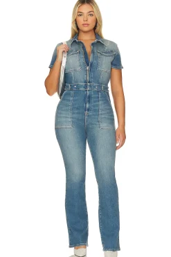 Women Good American Jumpsuits>Fit For Success Bootcut Jumpsuit