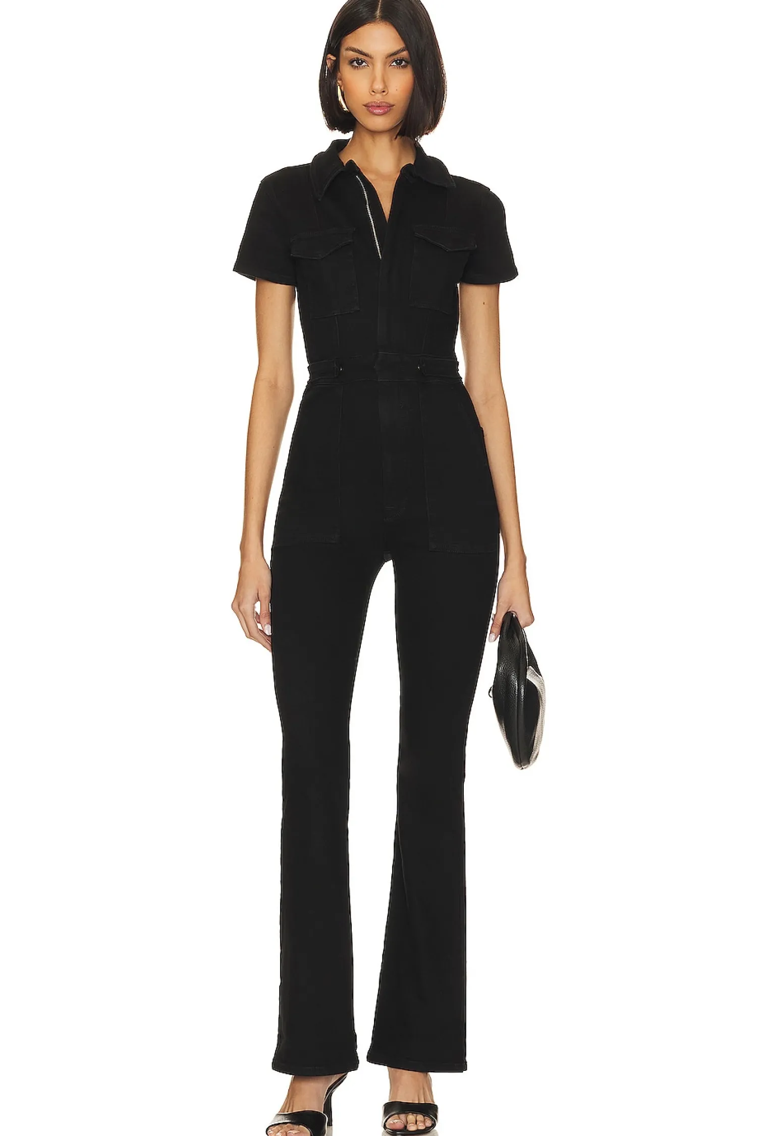 Women Good American Jumpsuits>Fit For Success Bootcut Jumpsuit