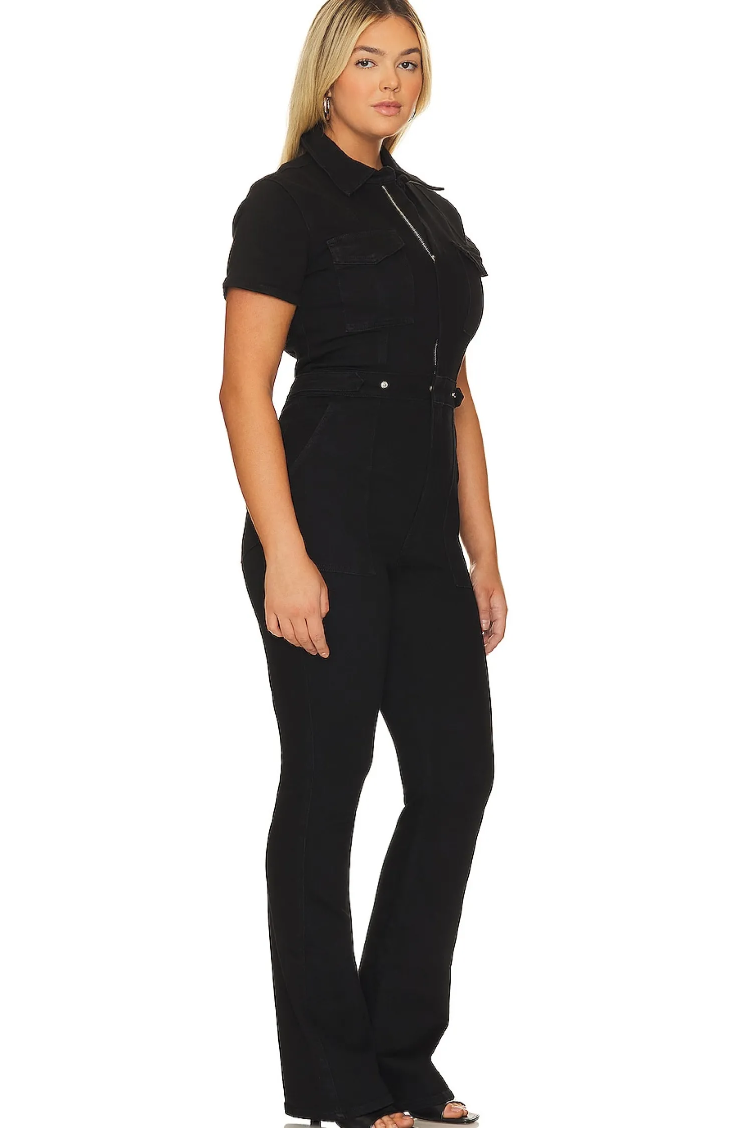 Women Good American Jumpsuits>Fit For Success Bootcut Jumpsuit