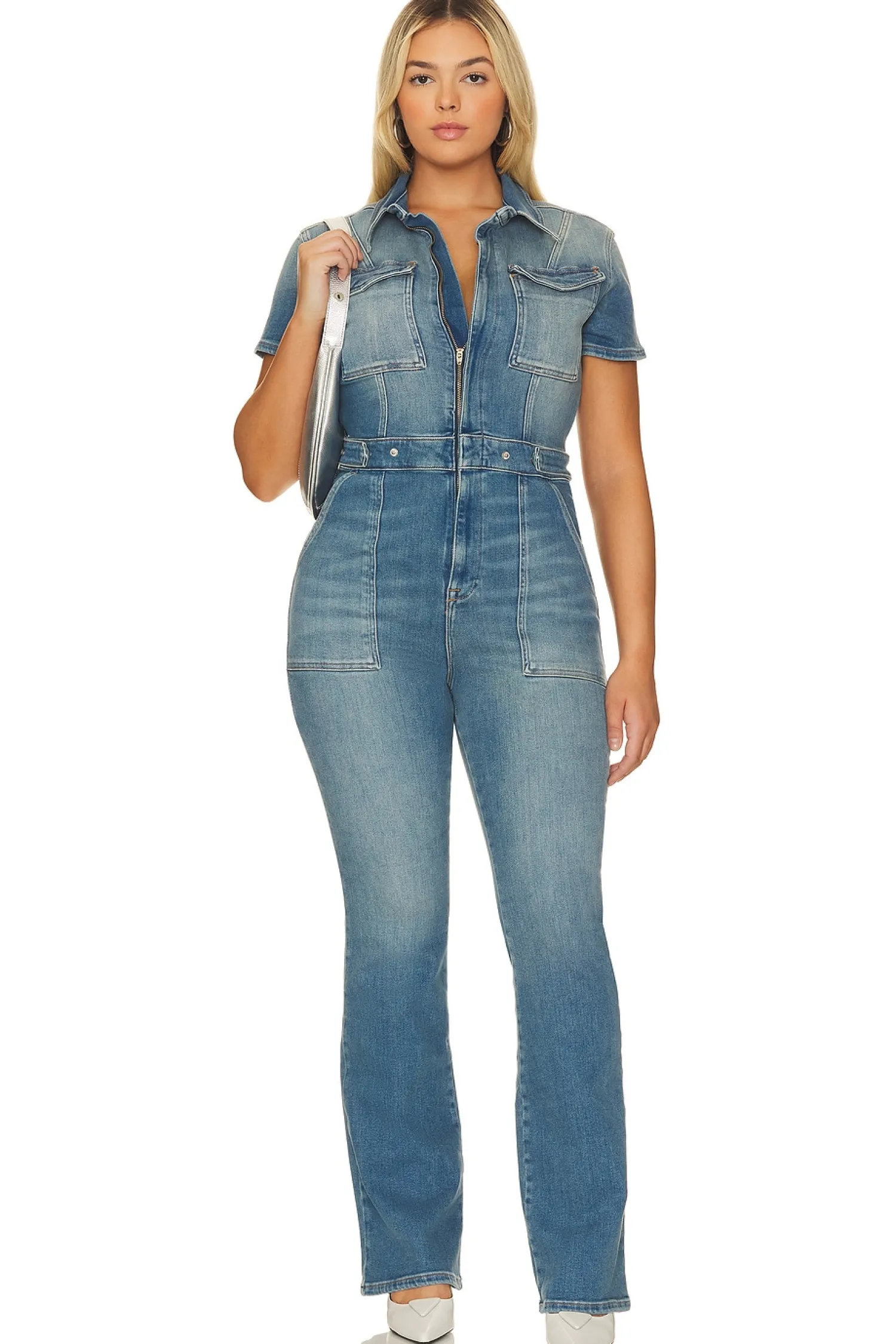 Women Good American Jumpsuits>Fit For Success Petite Jumpsuit