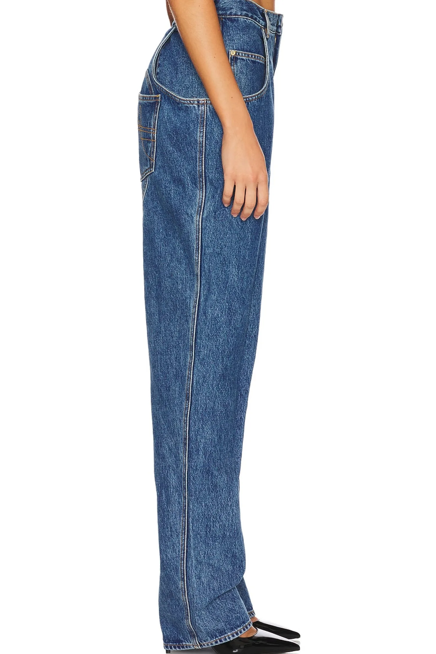 Women AREA Matching Sets>Flare Pocket Wide Leg