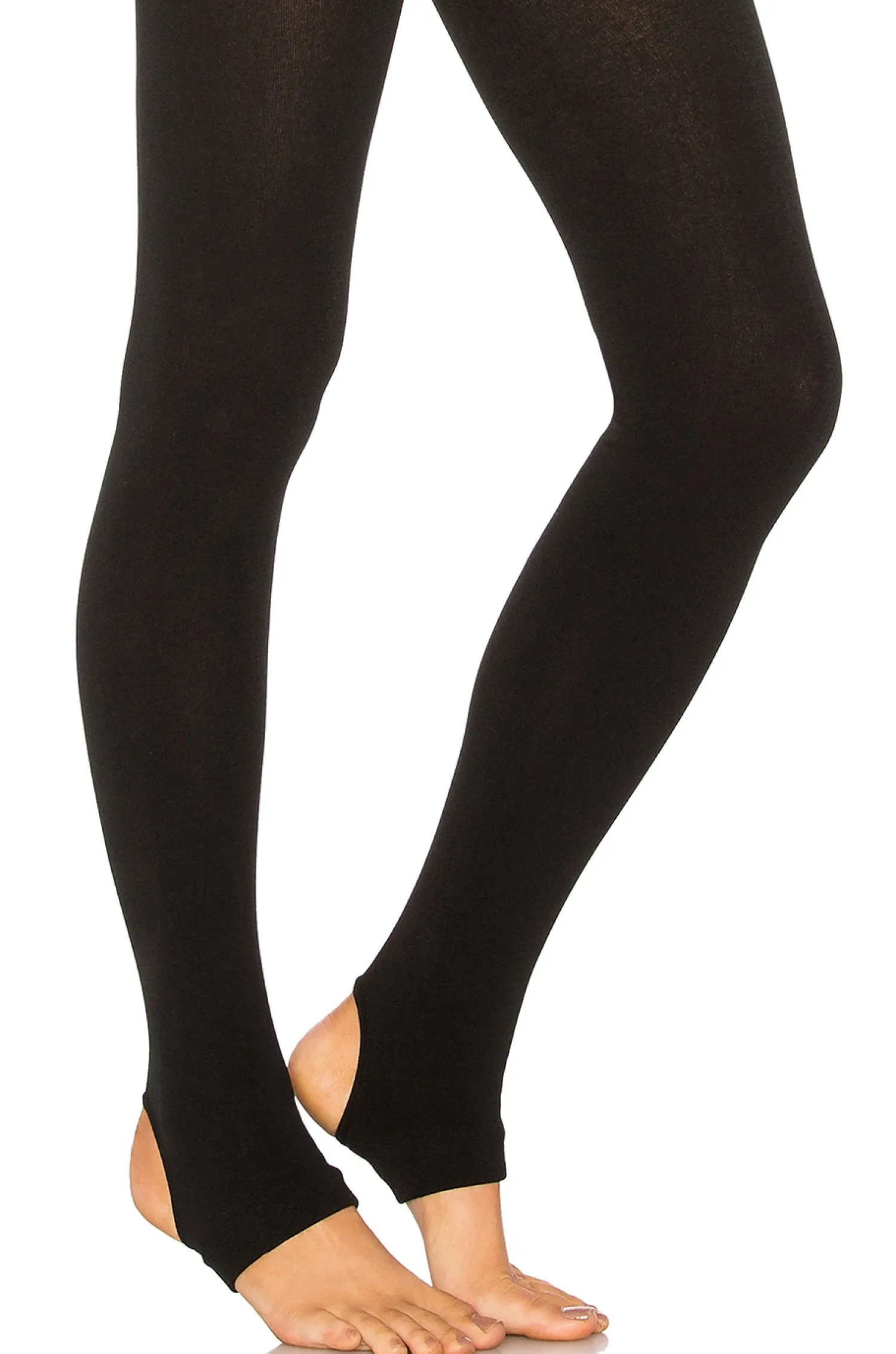 Women Plush Lingerie & Sleepwear>Fleece Lined Stirrup Tights