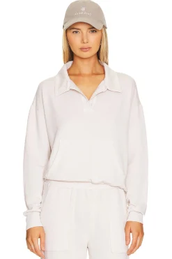 Women MONROW Loungewear>Fleece Polo