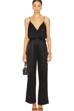 Women LA Made Jumpsuits>Fleur Belted Silky Jumpsuit