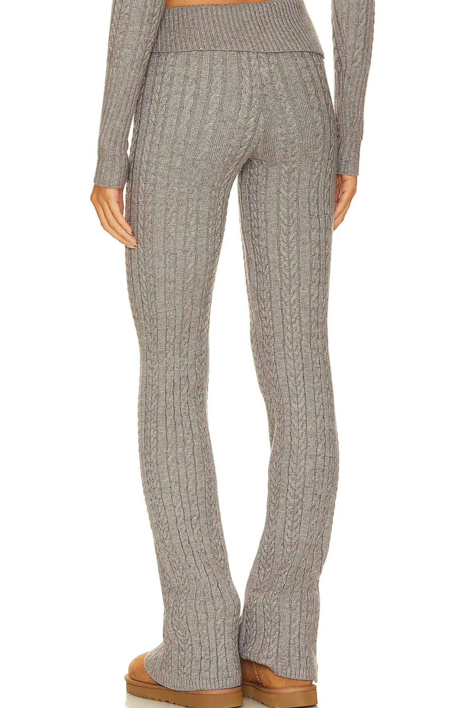 Women Frankies Bikinis Pants|Loungewear>Fleur Cable Knit Pant