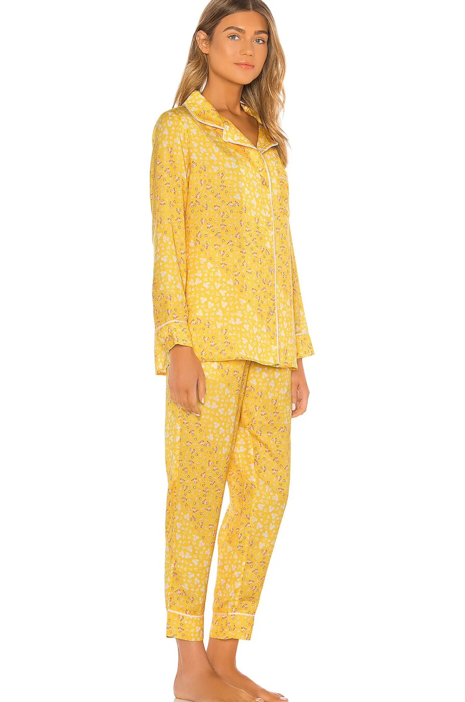 Women Plush Lingerie & Sleepwear>Floral PJ & Eye Mask Set