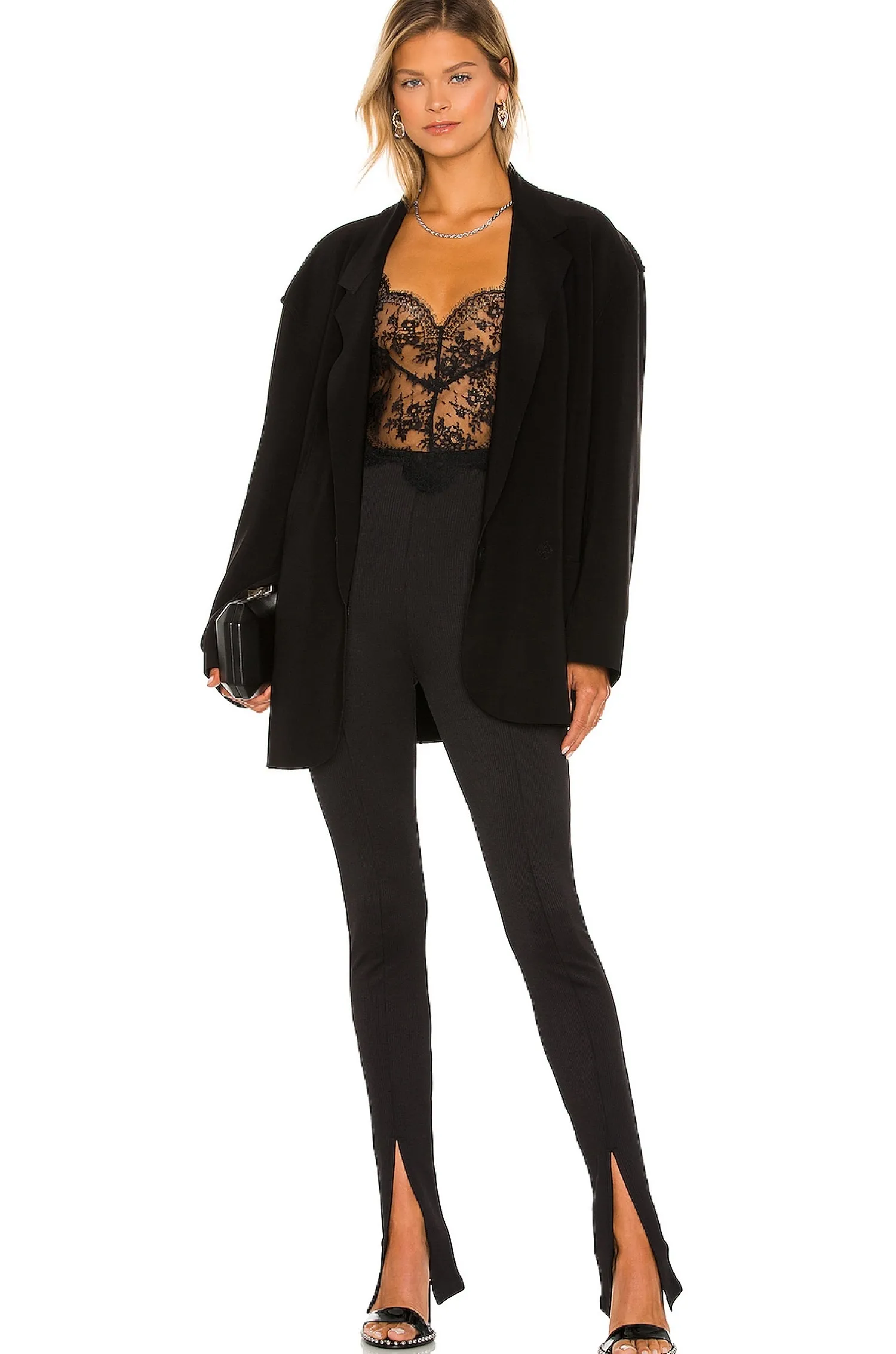 Women fleur du mal Lingerie & Sleepwear>Frankie Lace Crop Top