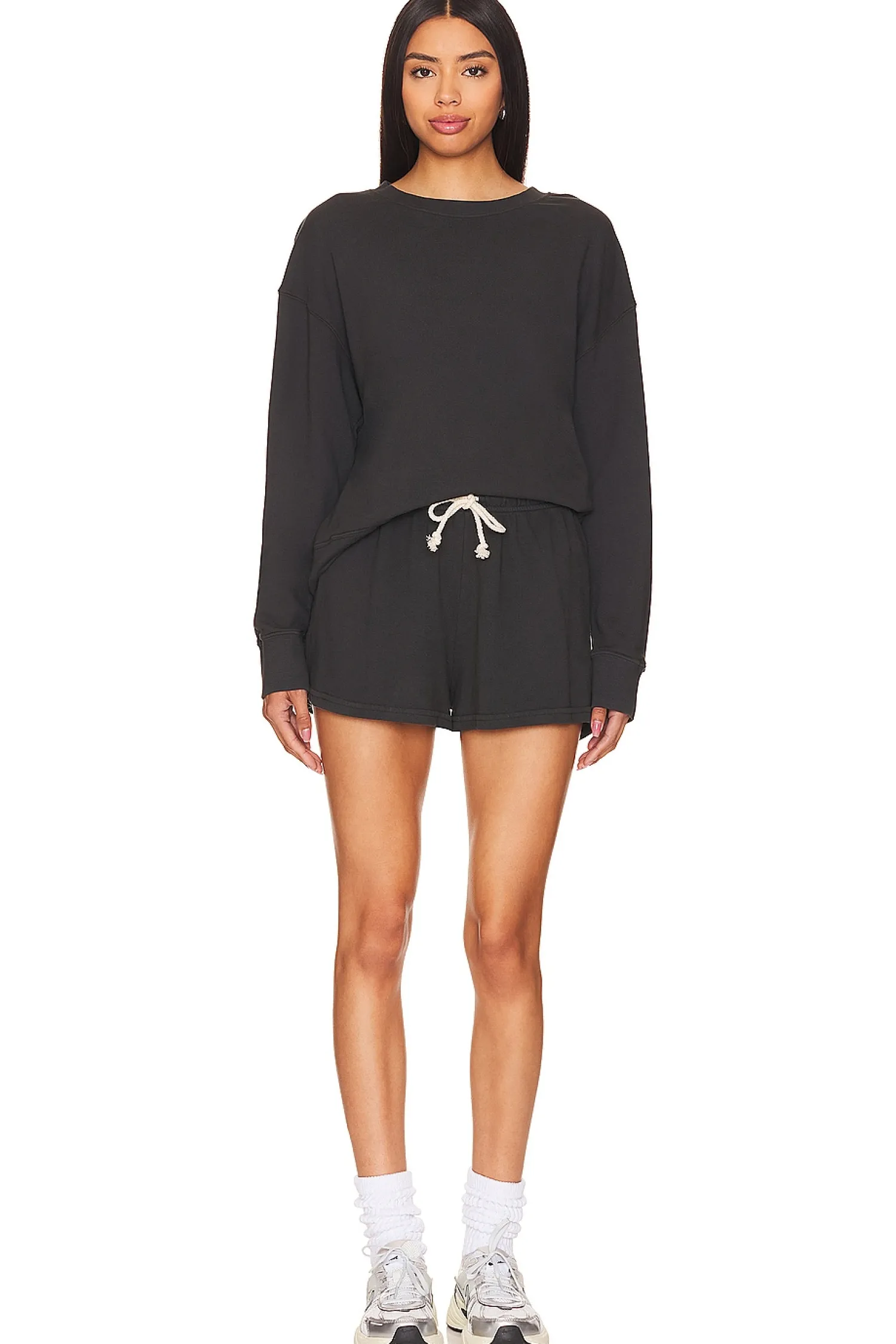 Women perfectwhitetee Loungewear>French Terry Pullover Sweatshirt