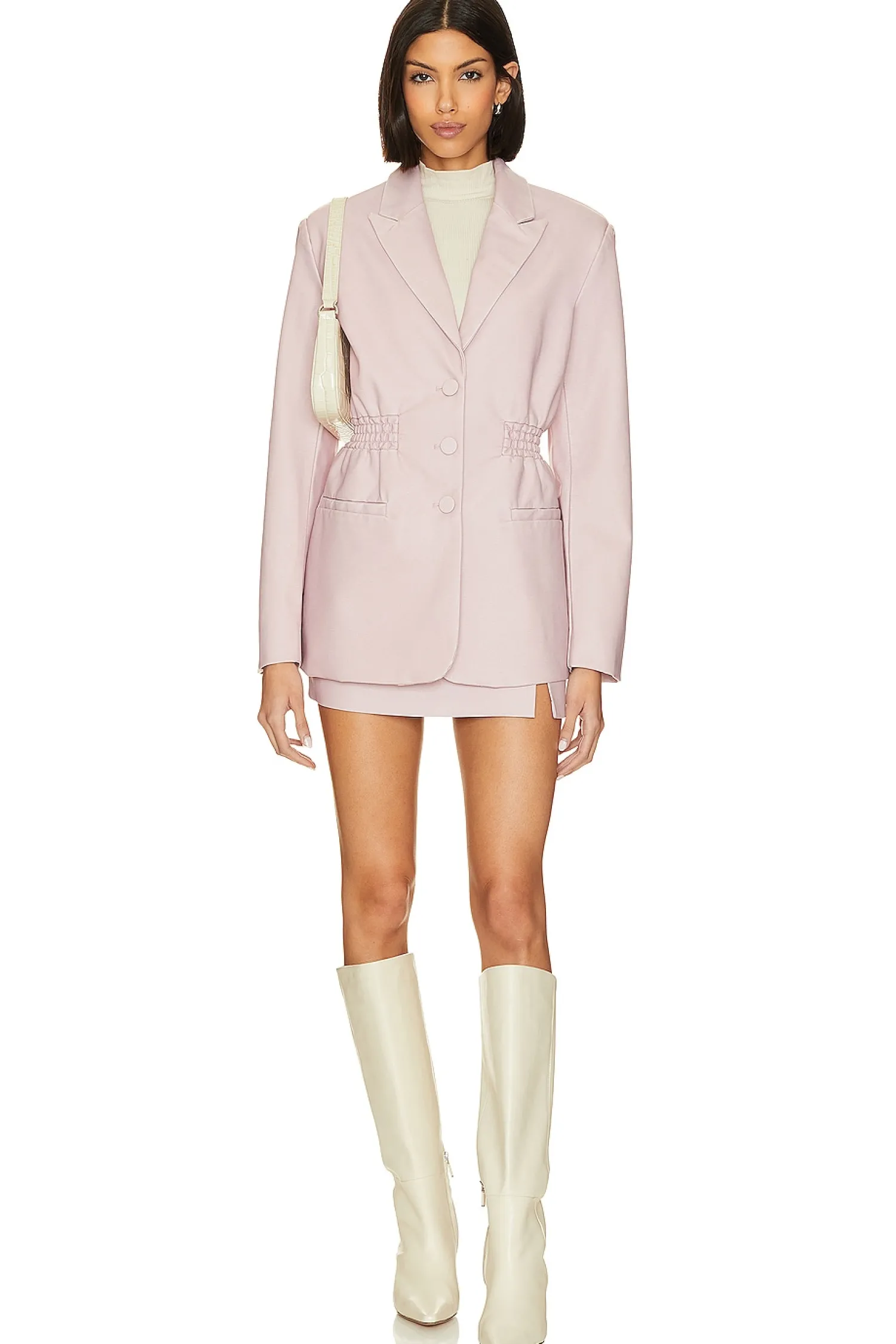 Women Steve Madden Jackets & Coats>Frida Faux Leather Blazer