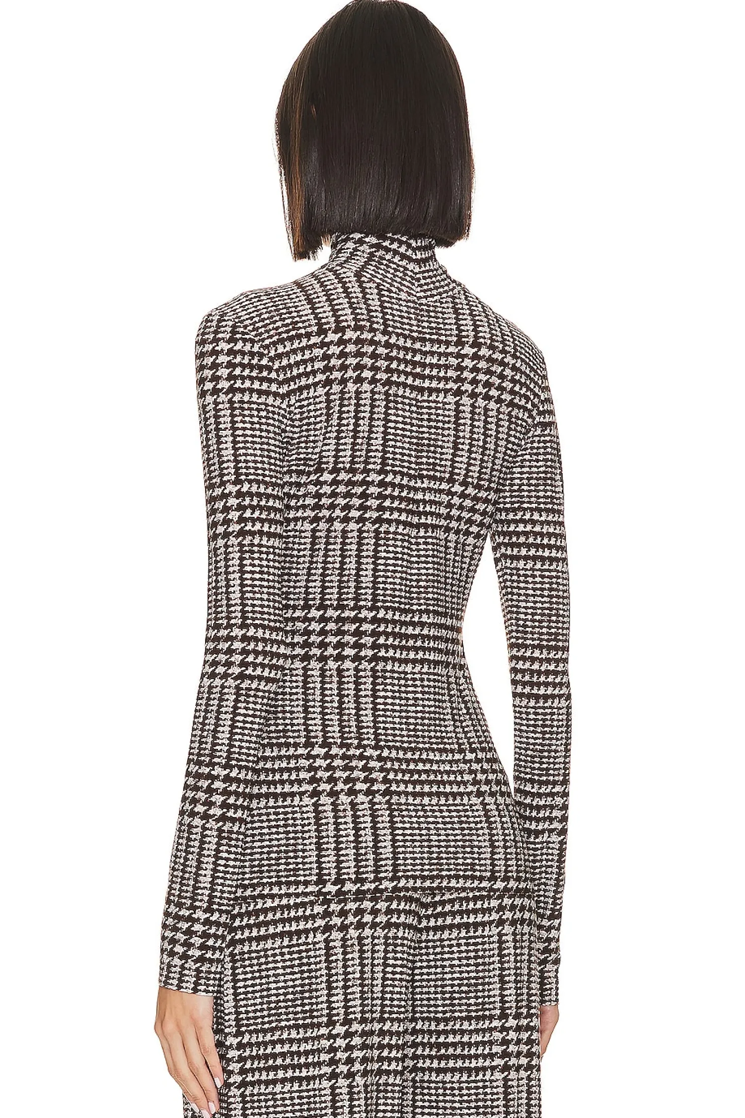 Women Norma Kamali Matching Sets>Front Zip Slim Fit Turtle Top