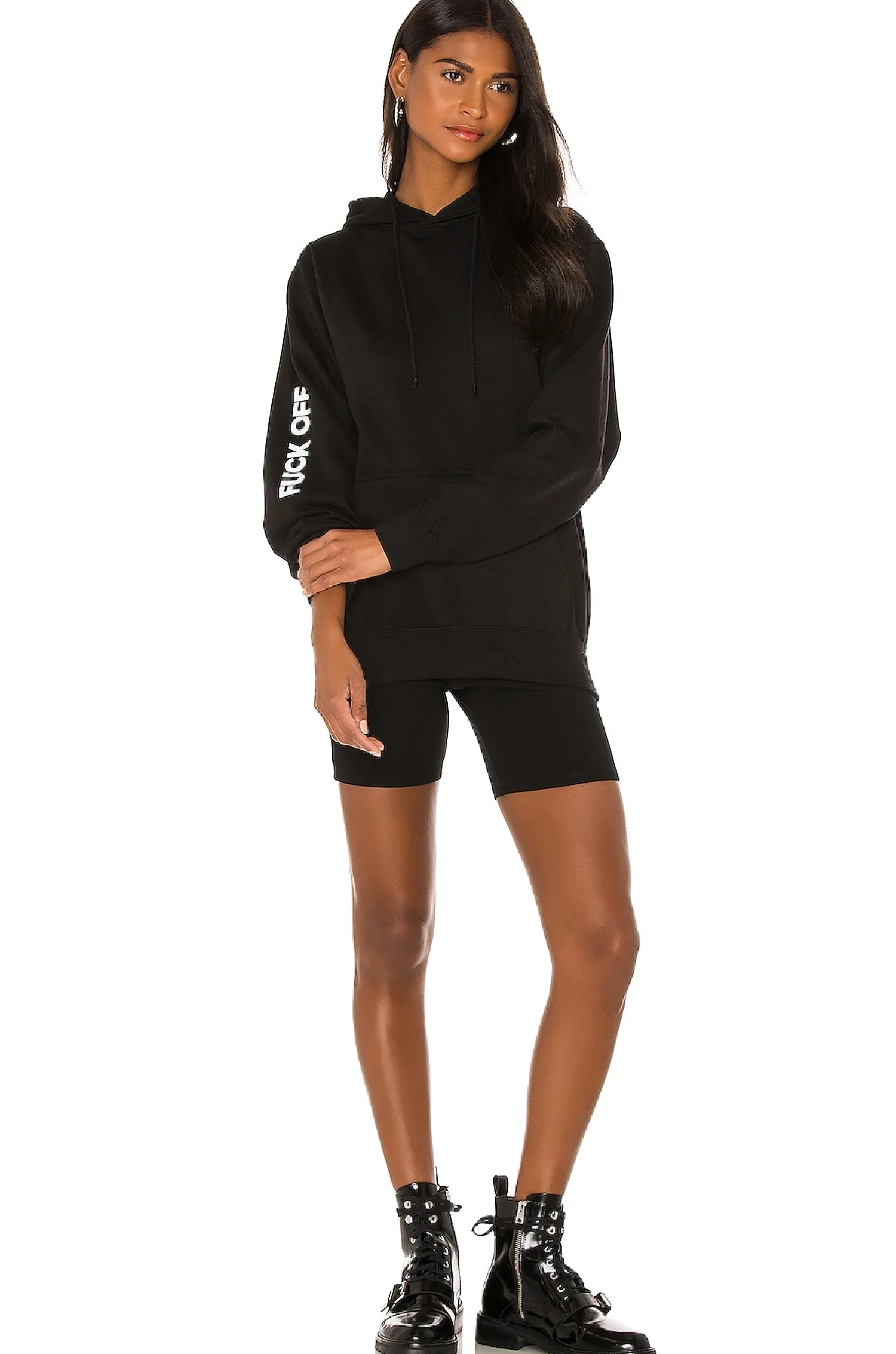 Women DEPARTURE Loungewear>Fuck Off Oversized Hoodie