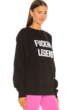 Women DEPARTURE Loungewear>Fucking Legend Crew Neck Sweatshirt