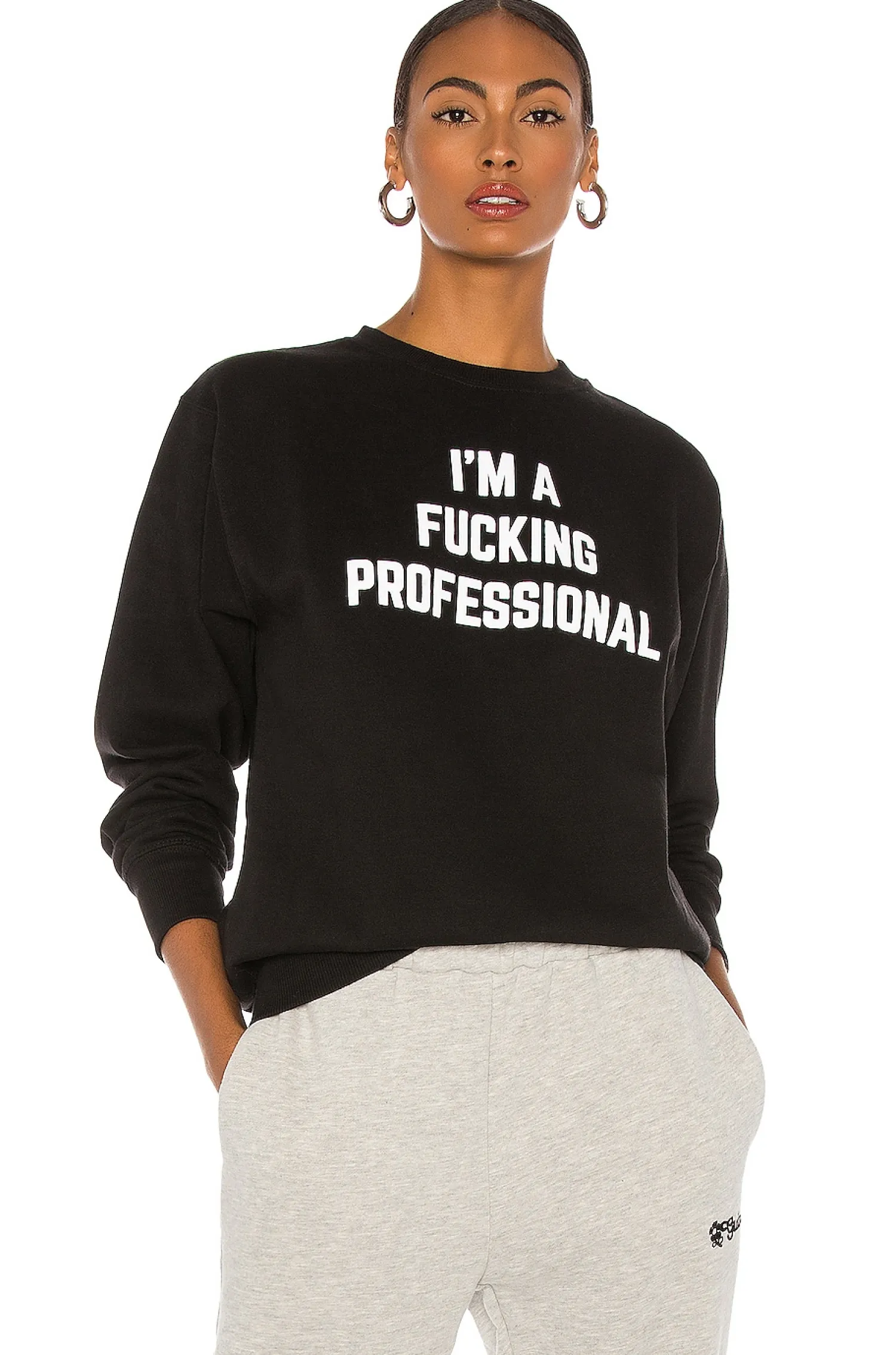 Women DEPARTURE Loungewear>Fucking Professional Sweatshirt