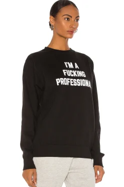 Women DEPARTURE Loungewear>Fucking Professional Sweatshirt