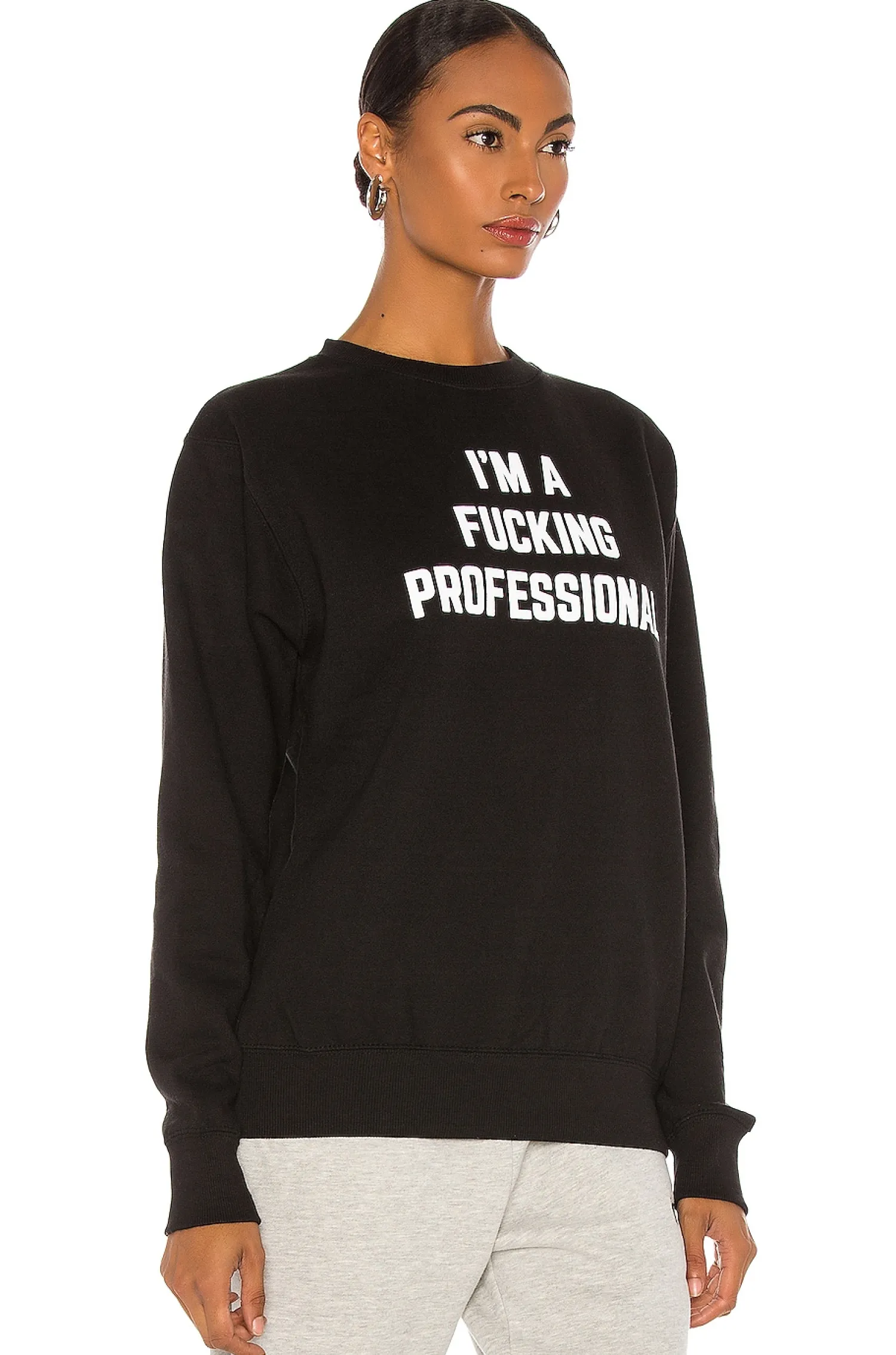 Women DEPARTURE Loungewear>Fucking Professional Sweatshirt