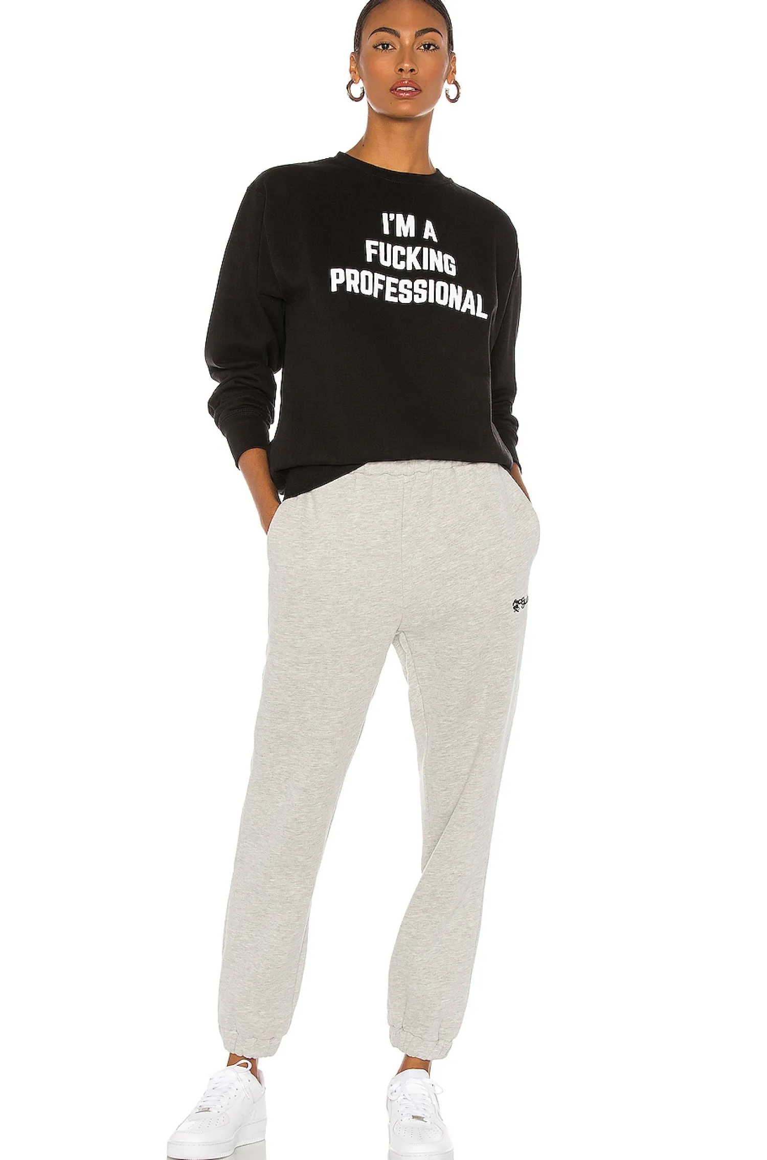 Women DEPARTURE Loungewear>Fucking Professional Sweatshirt