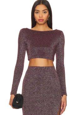 Women REMI x REVOLVE Matching Sets>Gabby Shoulder Pad Top