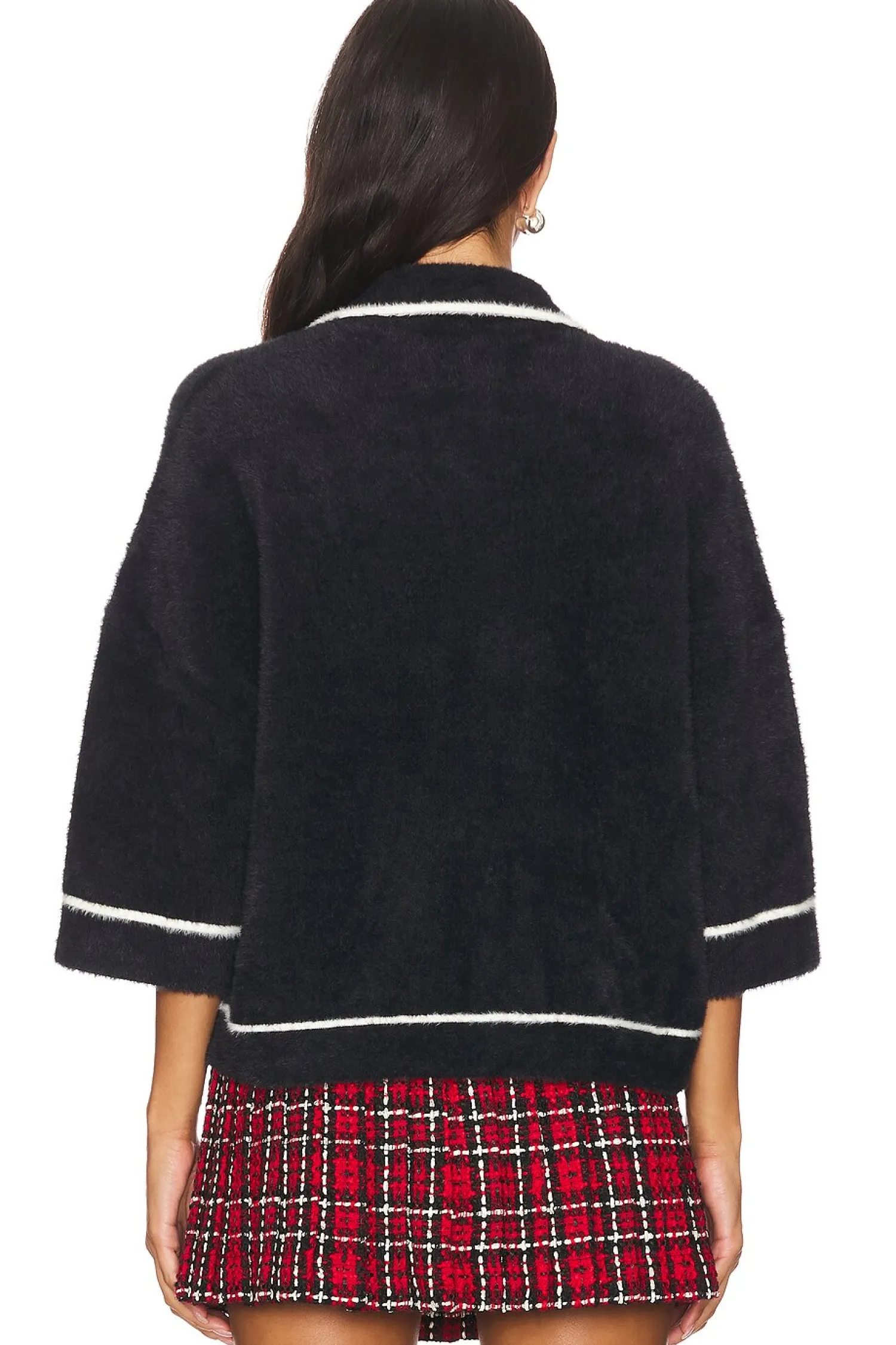 Women Essentiel Antwerp Jackets & Coats>Galena Furry Knitted Jacket