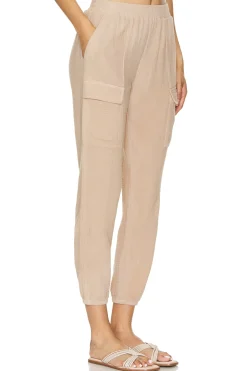 Women MONROW Pants|Matching Sets>Gauze Pocket Jogger