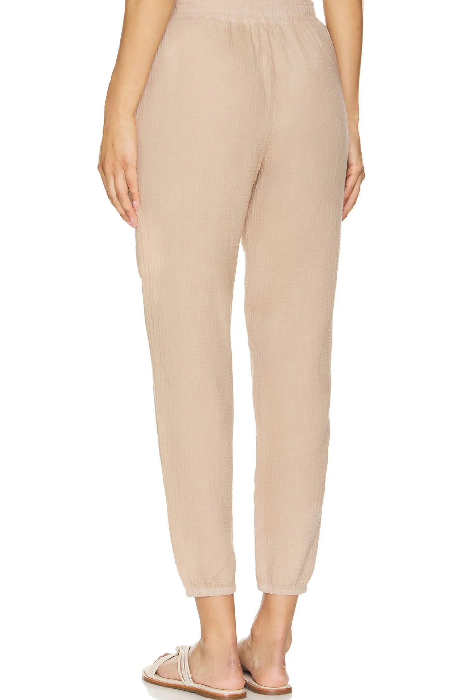 Women MONROW Pants|Matching Sets>Gauze Pocket Jogger