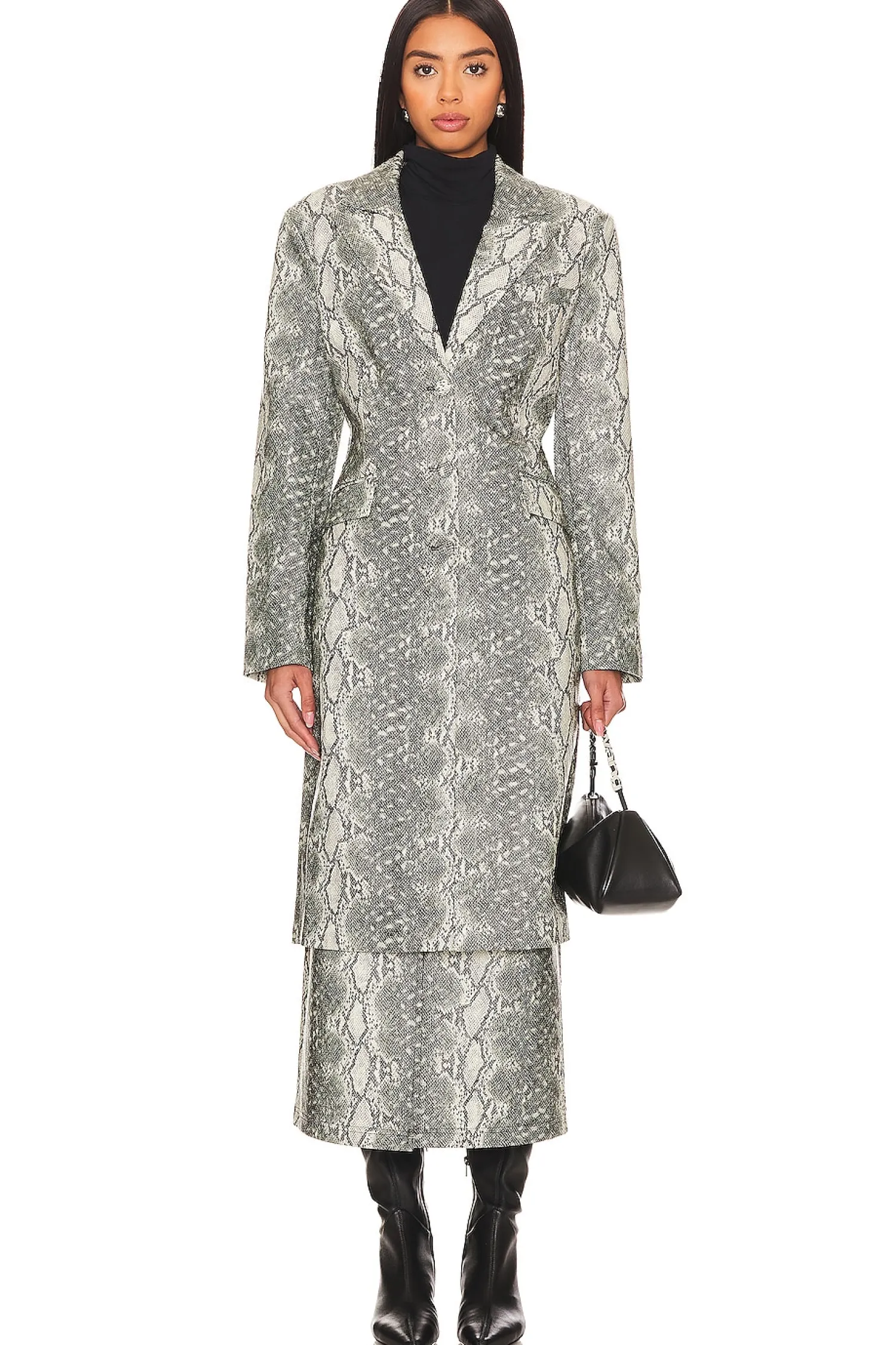 Women Steve Madden Jackets & Coats>Gemini Faux Leather Coat