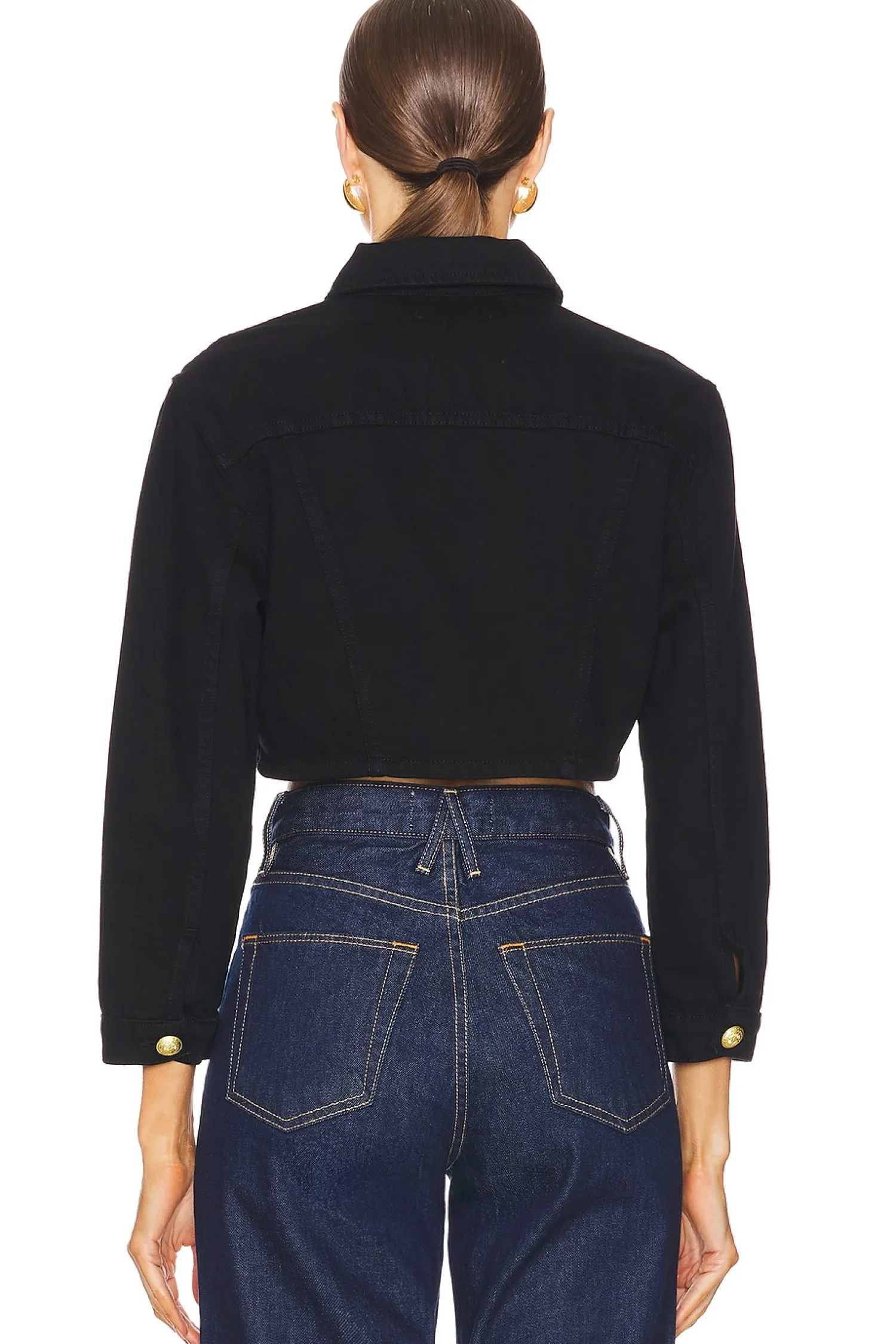 Women L'AGENCE Jackets & Coats>Genevie Cropped Jacket