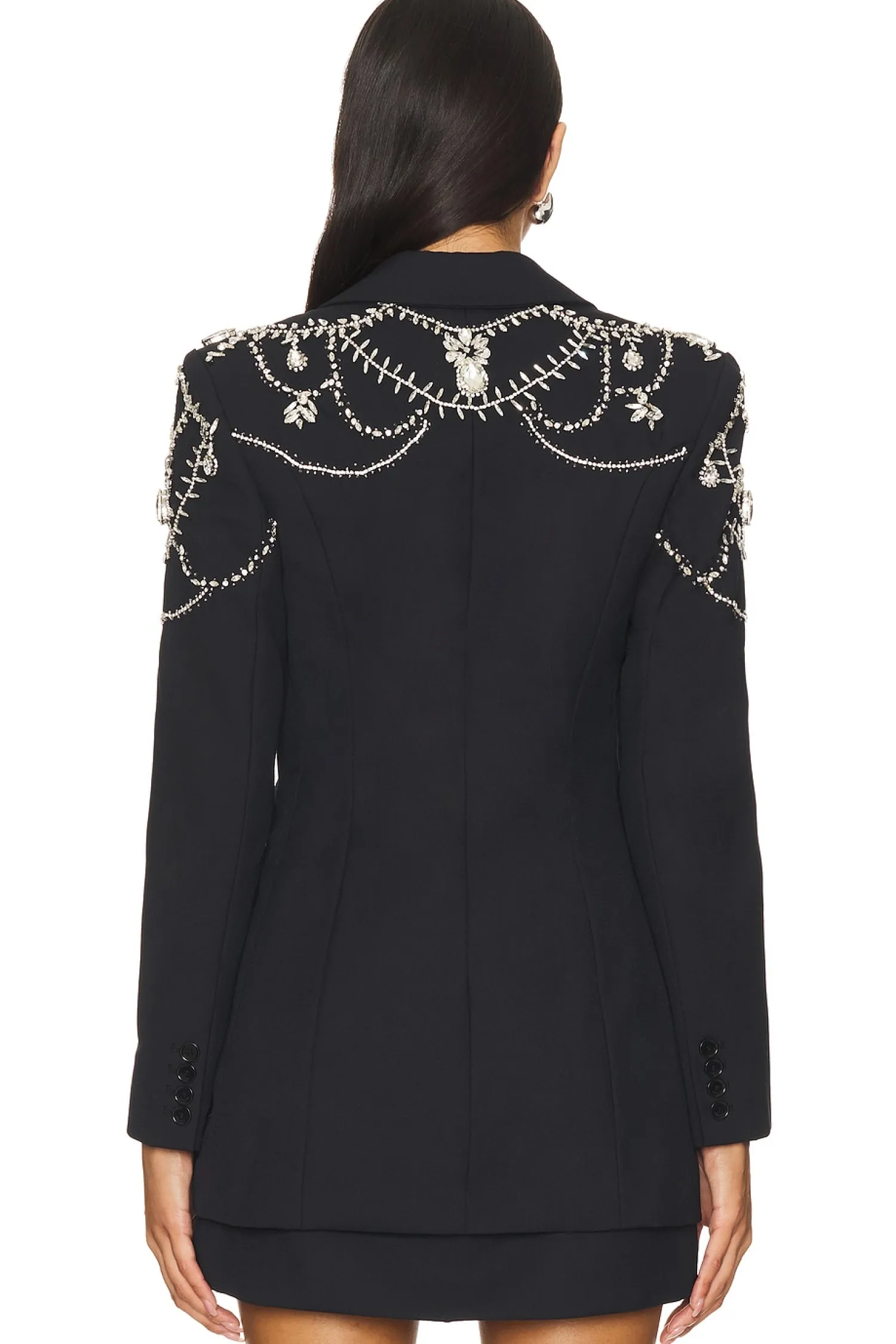Women SIMKHAI Jackets & Coats>Getty Single Breasted Blazer