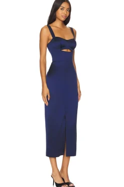 Women NICHOLAS Dresses>Gia Corset Midi Dress