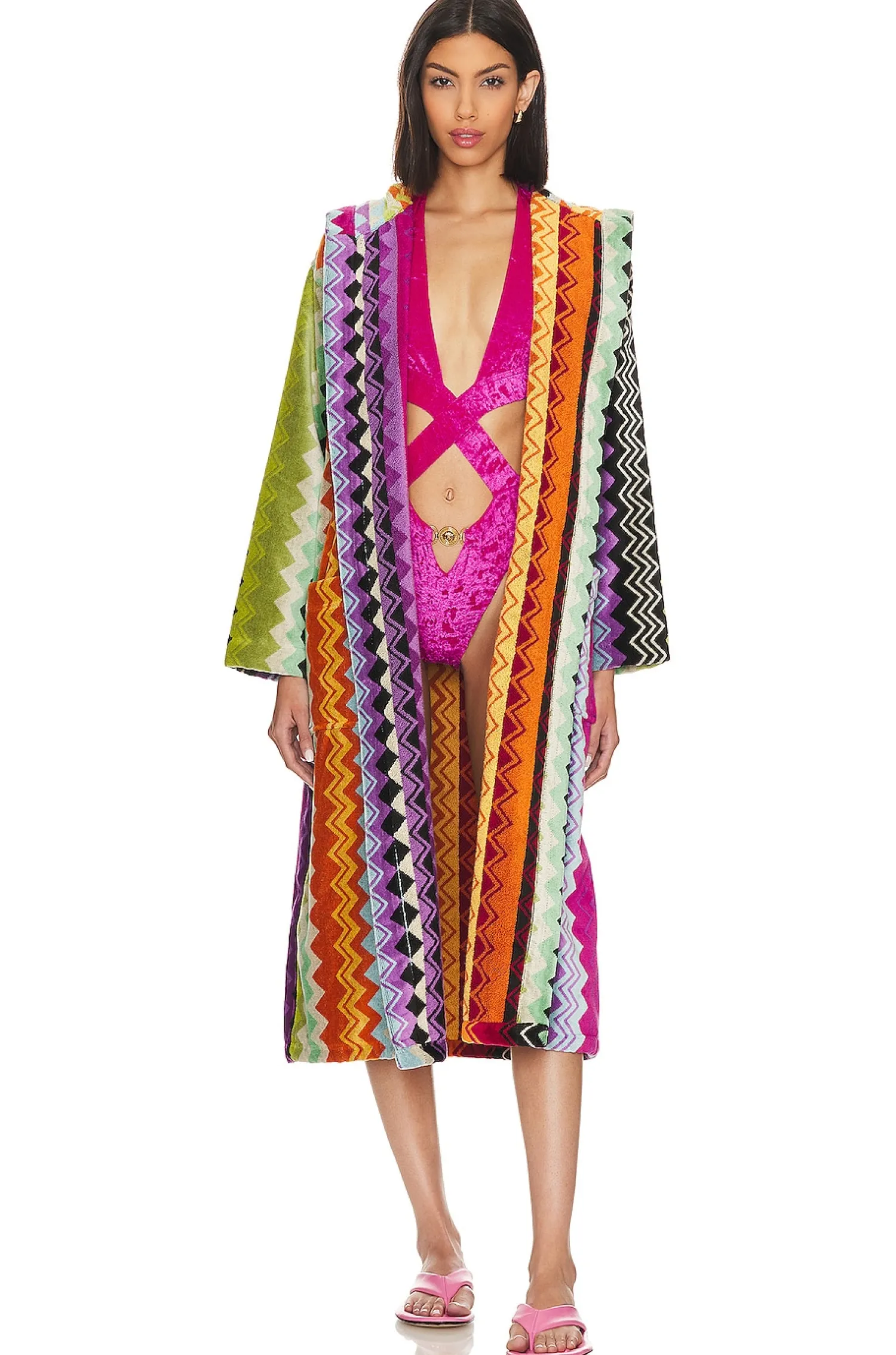 Women Missoni Home Lingerie & Sleepwear>Giacomo Hooded Bathrobe